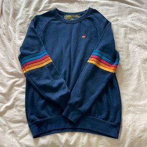 Aviator Nation adult crew neck sweatshirt - size M - navy - gently used